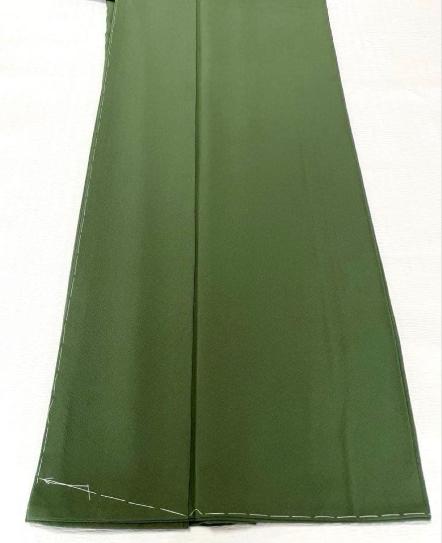 【しつけ付き未使用】裄長トールサイズ 色無地◇紋無し 正絹