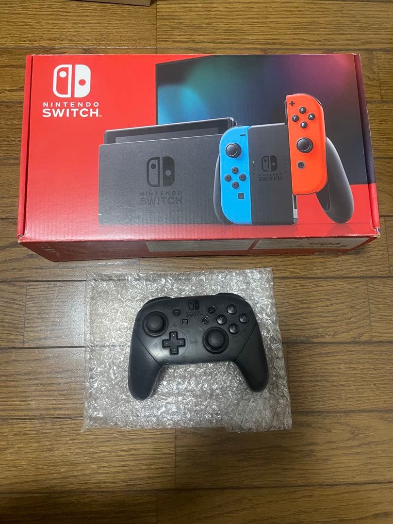 Nintendo Switch ネオンブルー/ネオンレッド 本体 プロコン付き Nintendo Switch [ネオンブルー/ネオンレッド]の製品画像 - 価格.com