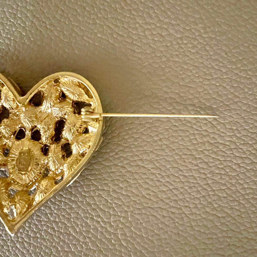 希少 90' ヴィンテージ イヴサンローラン LOVE カラーストーン