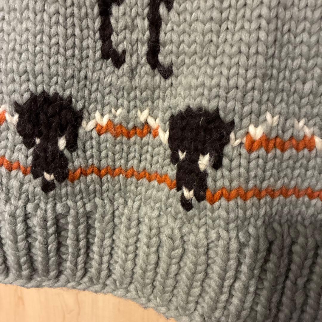 カナダ製 KANTA Indian カウチンセーター SIZE36 肉厚 カナタ - メルカリ