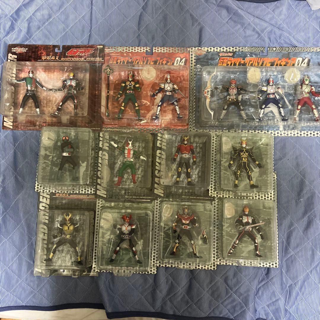 一番くじコレクション　仮面ライダー　リアルソフビコレクション USED 仮面ライダーアギト リアルソフビフィギュア 一番くじ