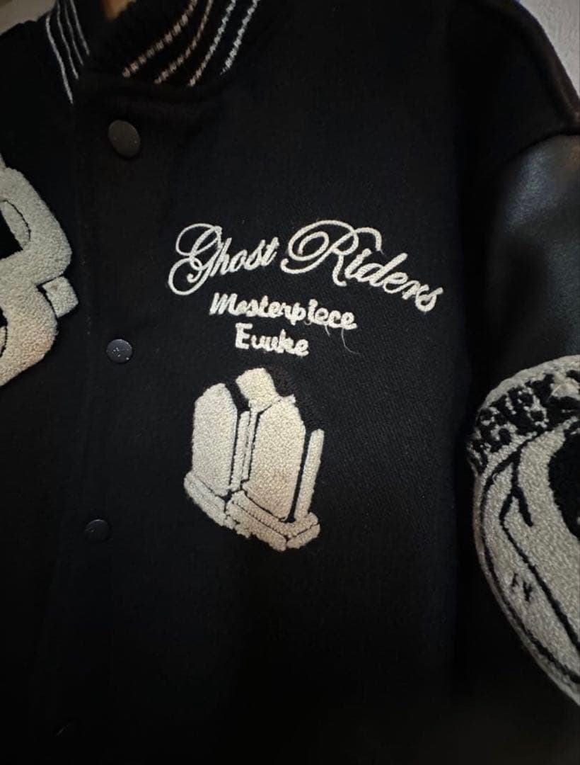 EVOKE x MASTERPIECE 05AW レザースタジャン - メルカリ