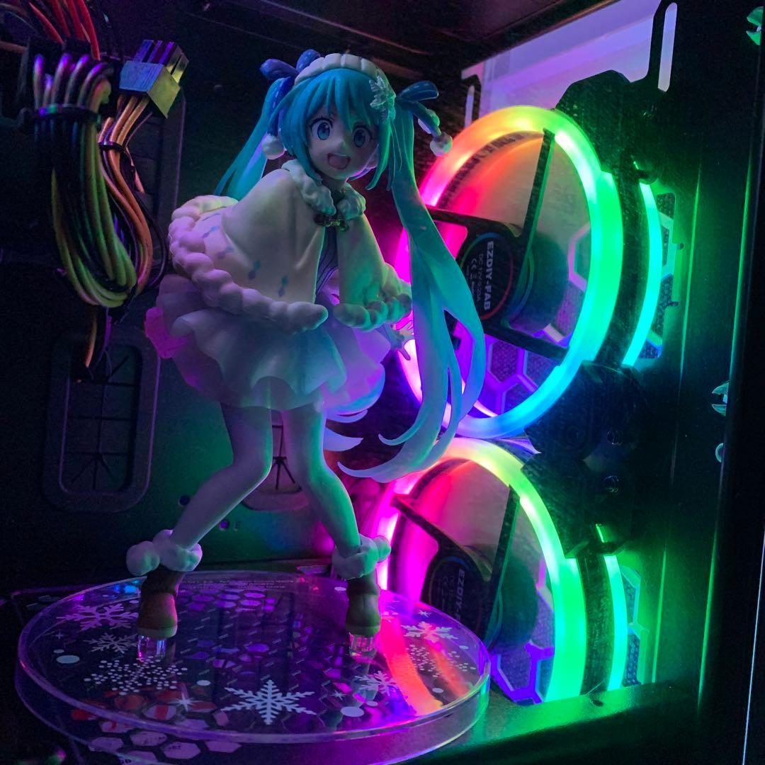 ⭐️光まくりのゲーミングPC！⭐️ - メルカリ