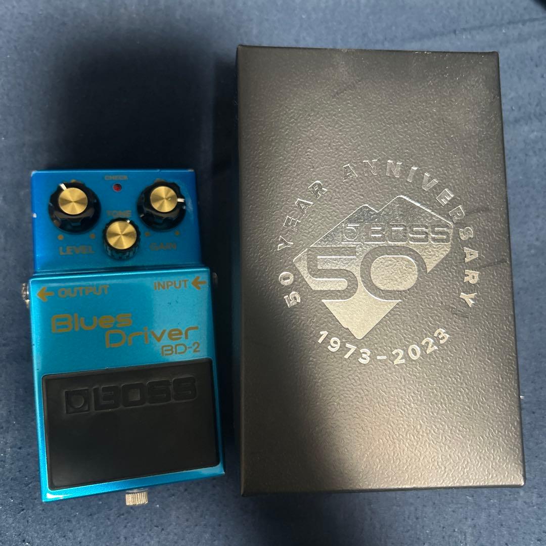 BOSS BD-2-B50A ブルースドライバー 50周年記念モデル - メルカリ