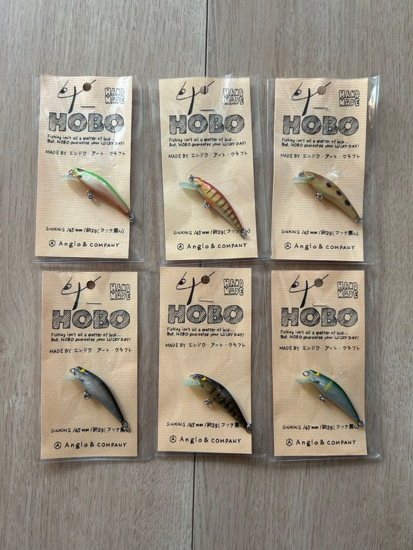 k*0様 anglo&company アングロ＆カンパニー HOBO 45S アングロ&カンパニー】 ホーボー 45S シンキング 3個セット カエル入り