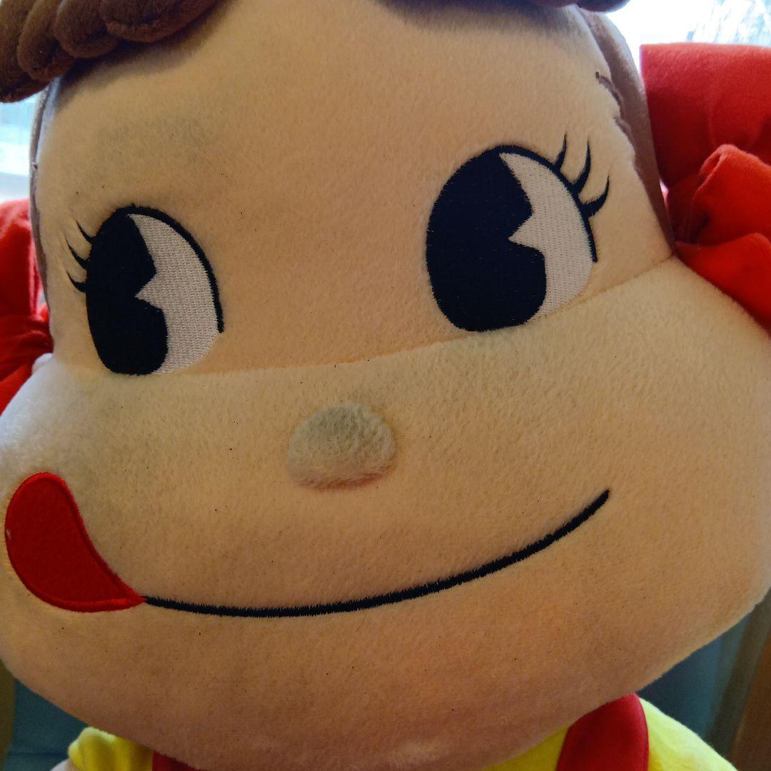 FUJIYA ぺこちゃん ぬいぐるみ 特大サイズ 80cm - メルカリ