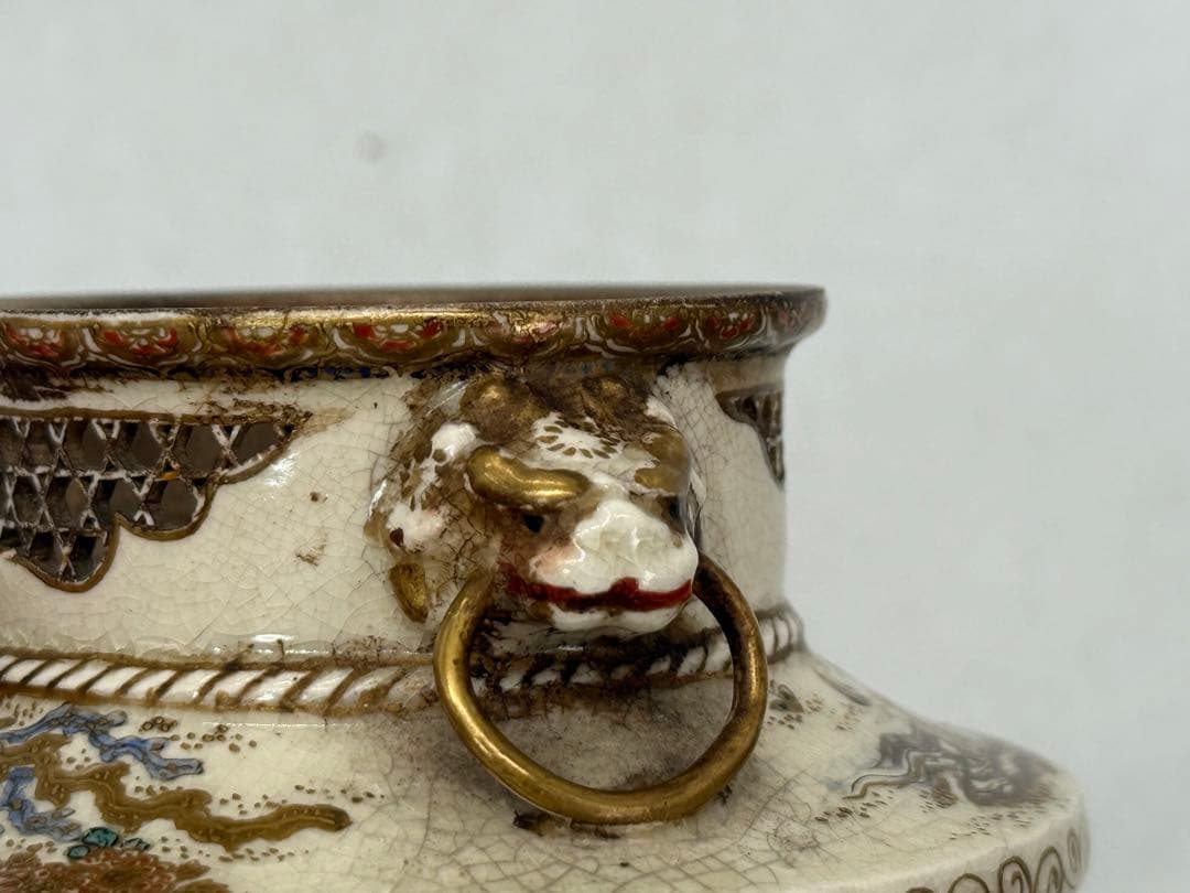 本薩摩 ろう空蓋香炉 陶山別製 堀画 共箱 送料込み250621 - メルカリ