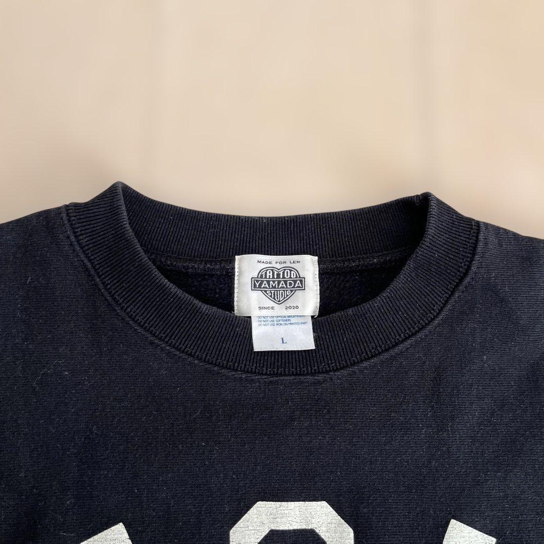 TATOO STUDIO YAMDA スウェット リバースウィーブ L - トップス安い 価格