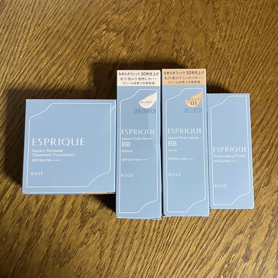 エスプリーク　ファンデーション　スピードフィニッシュセラム　プライマー エスプリーク スピードフィニッシュ セラム BB ナチュラル