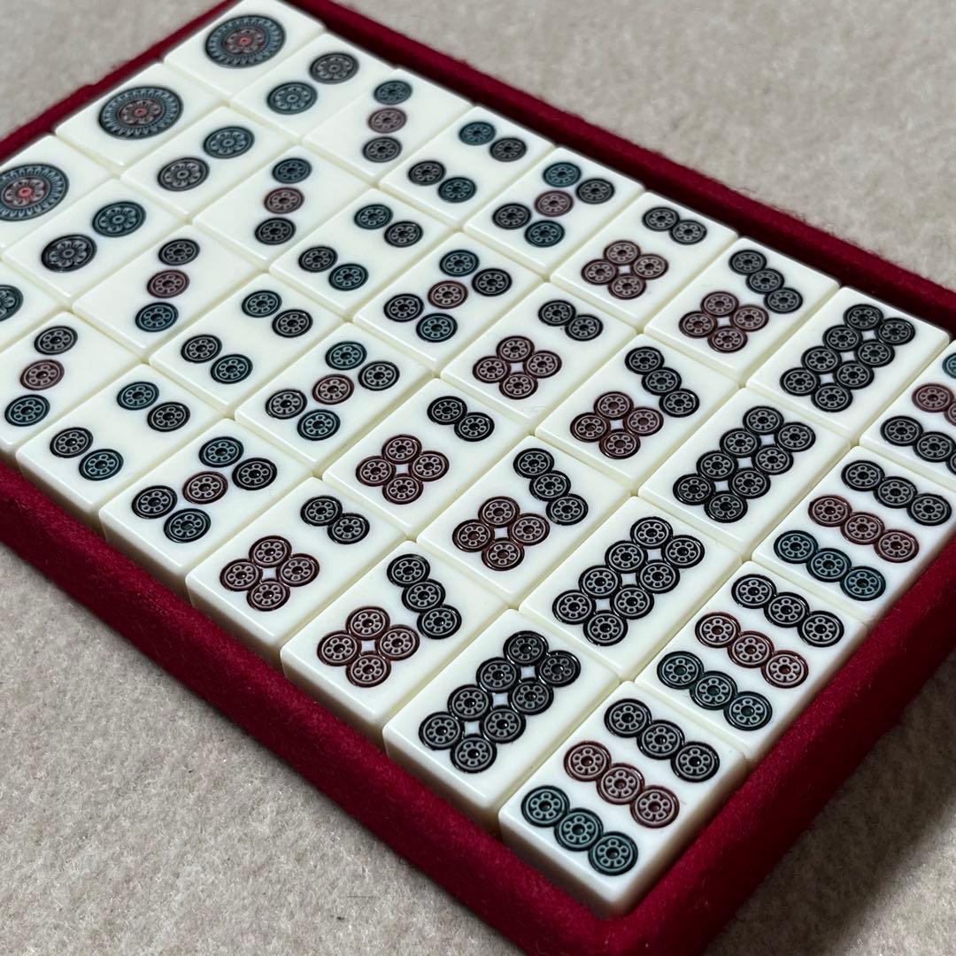 ミズノ丸一 麻雀牌 背竹 うめ 背竹牌 麻雀 赤ドラ 赤牌 竹牌 - メルカリ