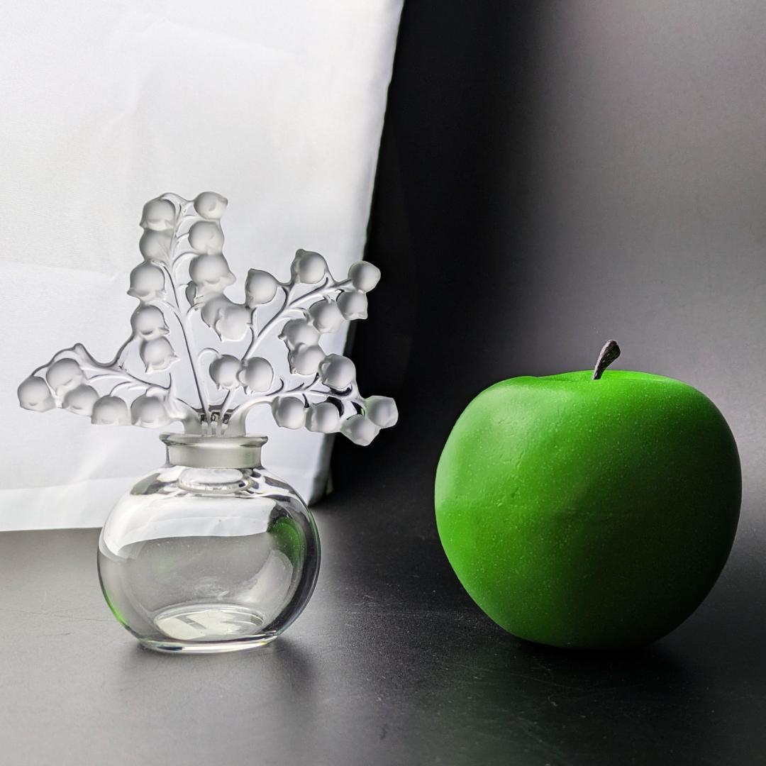 た*ん様 萌えるすずらん☆ラリック 香水瓶 クレールフォンテーヌ 12cm