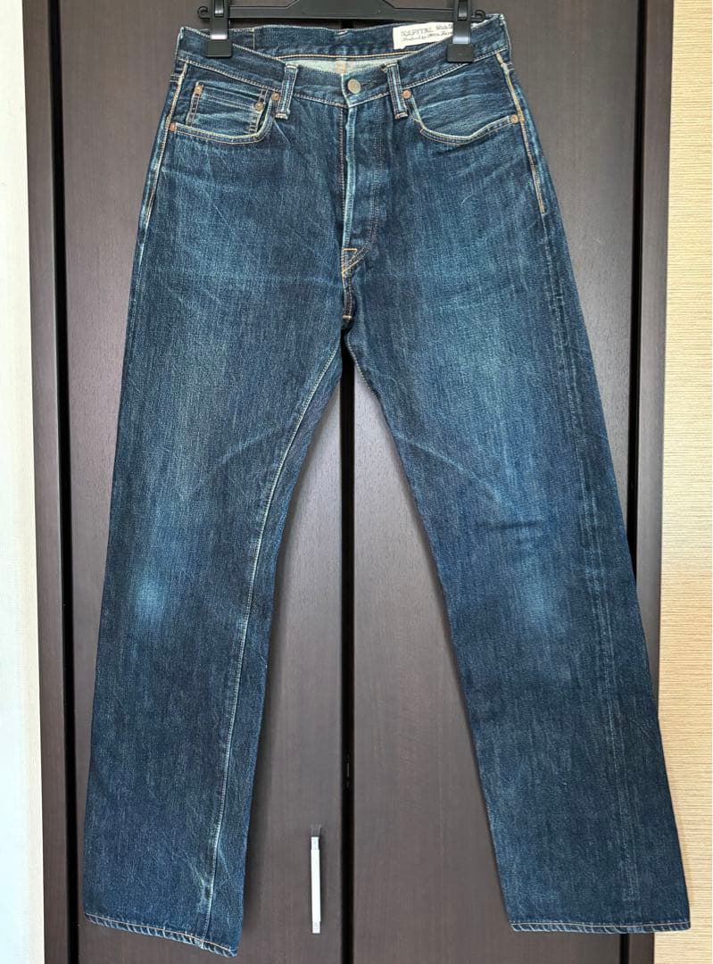 コラボ/デニム/キン肉マン/キャピタル/ジーンズ/限定/W31/赤耳/箱付