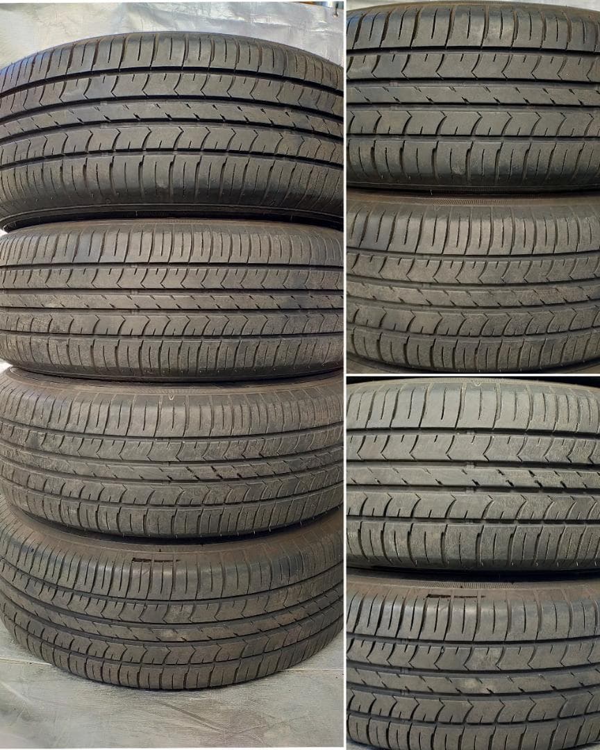 バリ溝！ヴェルザンディ16インチ×6.5J+38　サマータイヤ215/65R16