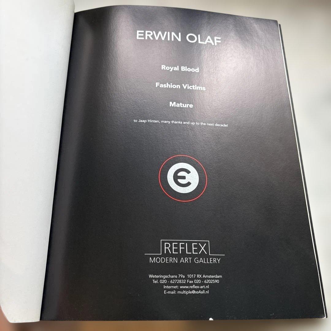 希少　Violence and Passion　Erwin Olaf　写真集