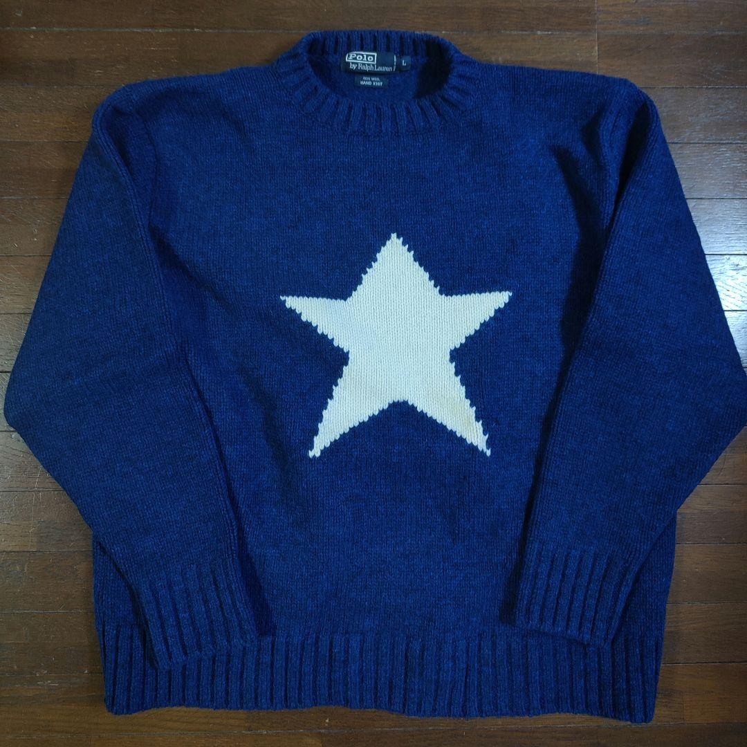 希少 ラルフローレン セーター スター 星 - メルカリ