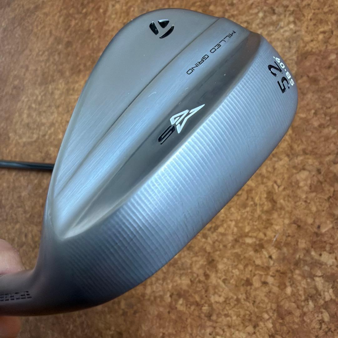 テーラー社MG5ウェッジ52°58°ラウネシャフト刺し2本セット - メルカリ