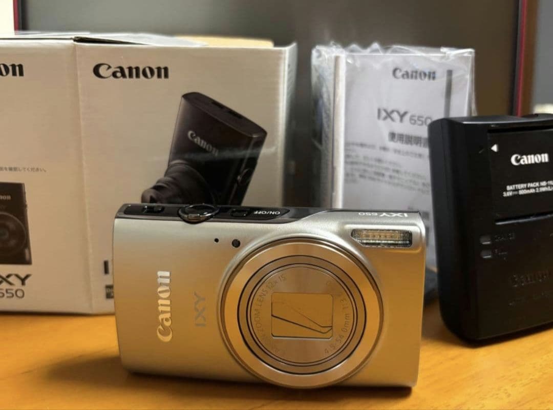 【超美品】ixy 650 Canon デジタルカメラ　SDカード付き IXY Amazon | 【SDカードセット】Canon コンパクトデジタルカメラ IXY 650