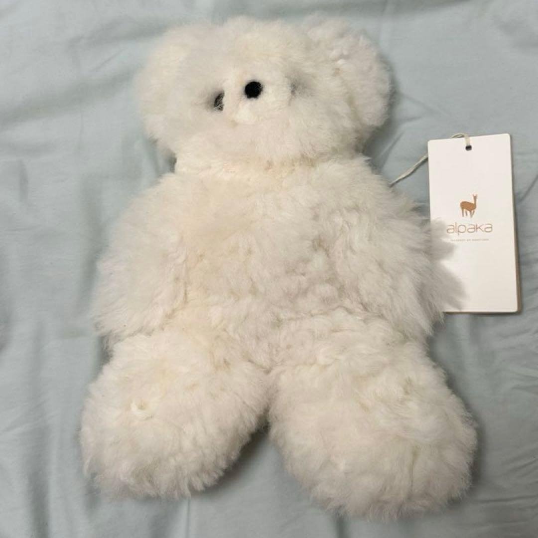【美品タグ付き】alpaka sami 30cm アルパカ テディベア 美品タグ付き】alpaka sami 30cm アルパカ テディベア 楽天市場