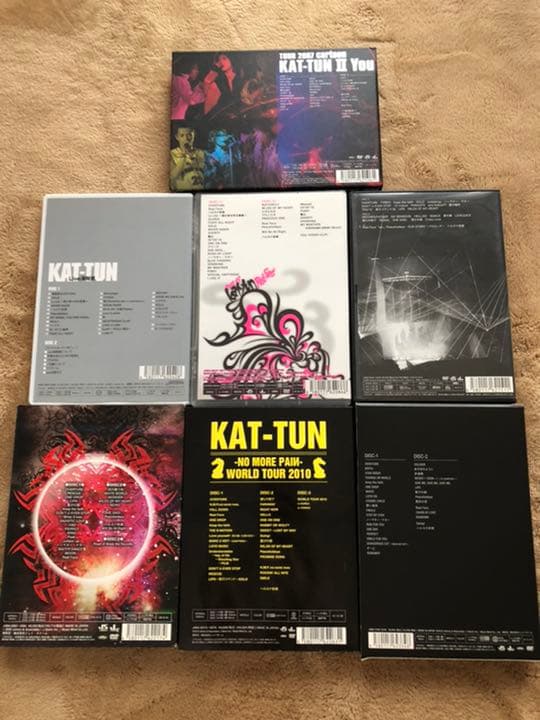KAT-TUN ライブDVD 7点セット - メルカリ