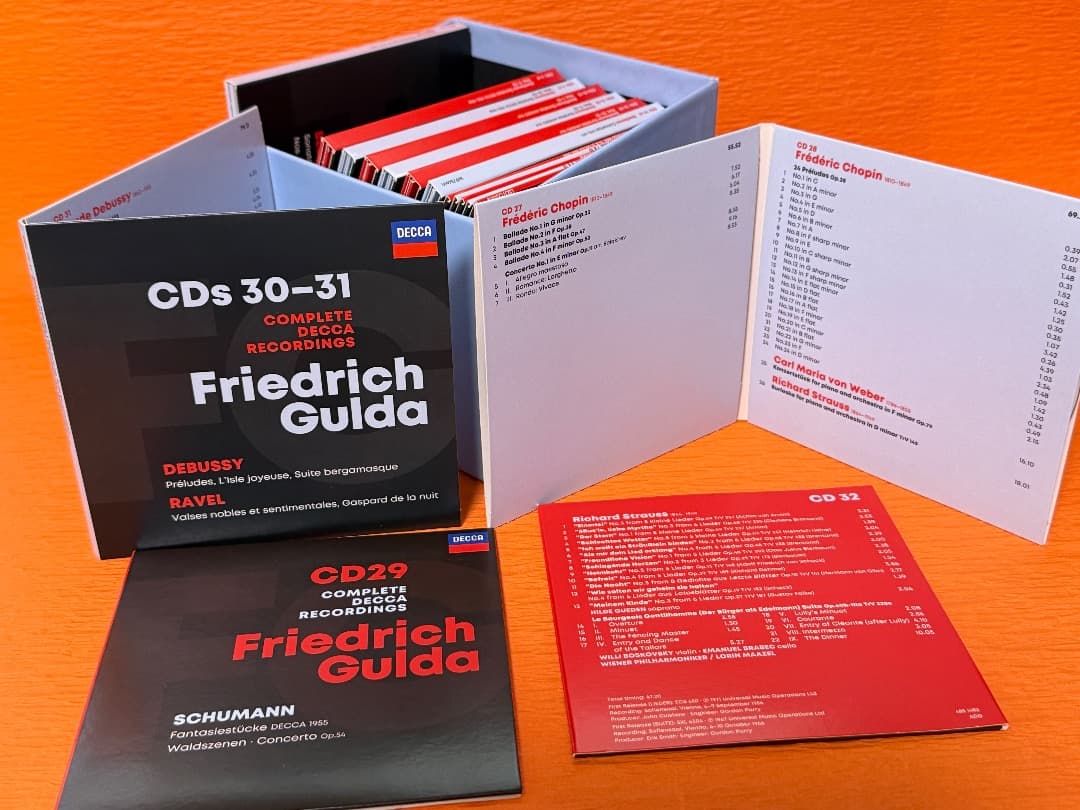 グルダ：DECCA録音全集（41CD＋Blu-ray Audio）BOXセット CD