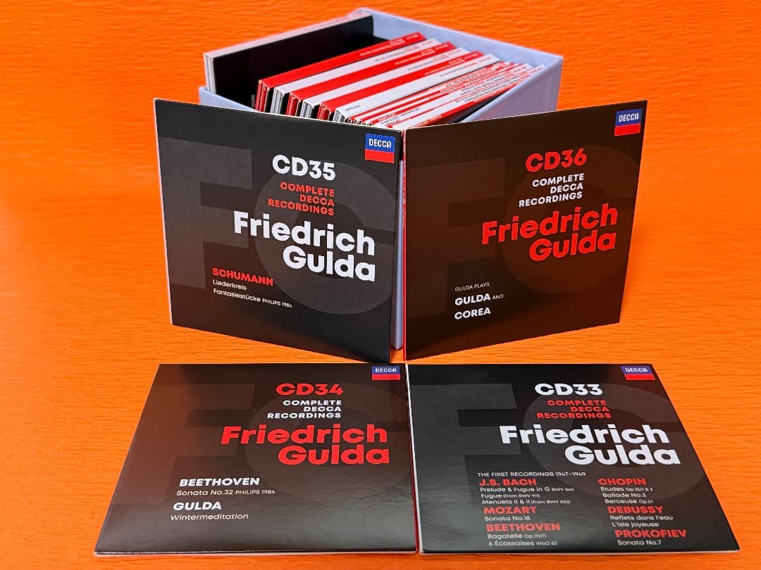 グルダ：DECCA録音全集（41CD＋Blu-ray Audio）BOXセット CD