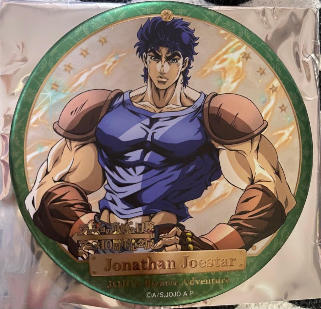 ジョジョの奇妙な冒険 アニメ10周年記念展 缶バッジ ジョナサン