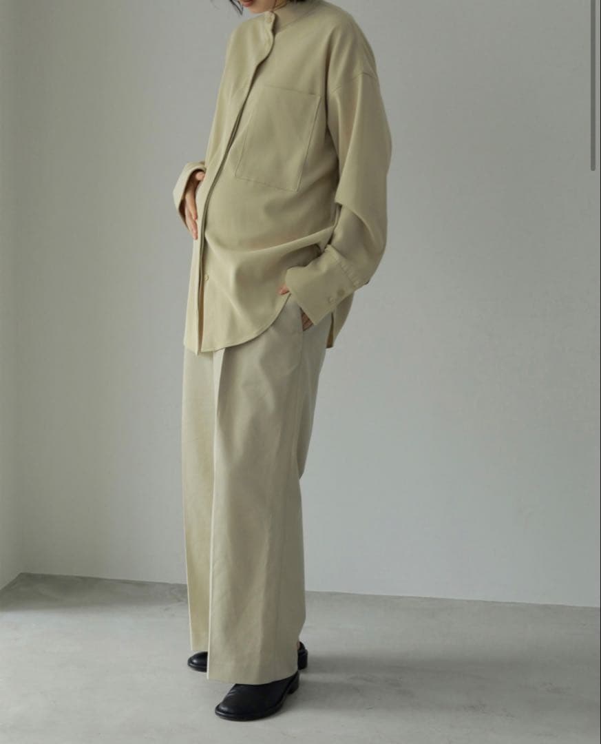 アンヌーク　anuke マタニティパンツ Reha.】Tuck Wide Pants（その他パンツ）｜anuke（アンヌーク）の