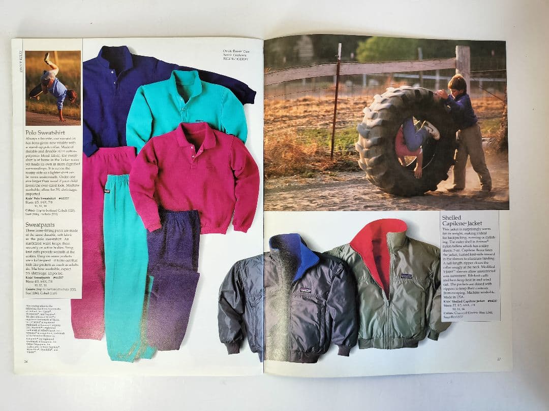 Patagonia カタログ 1989年 春 こどもカタログ 英語版 - メルカリ