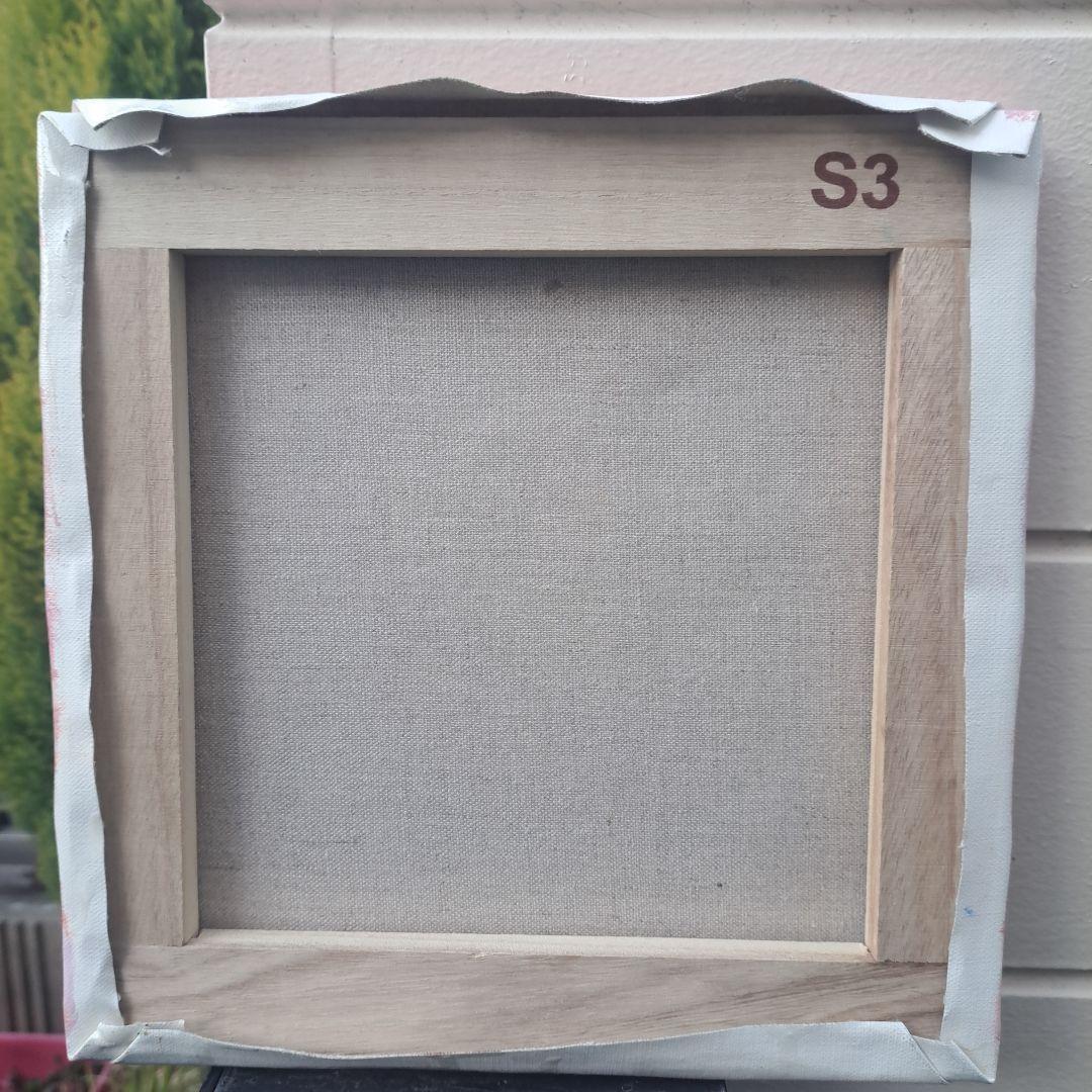 キャンバス油絵 専用 春を告げる花スノードロップ