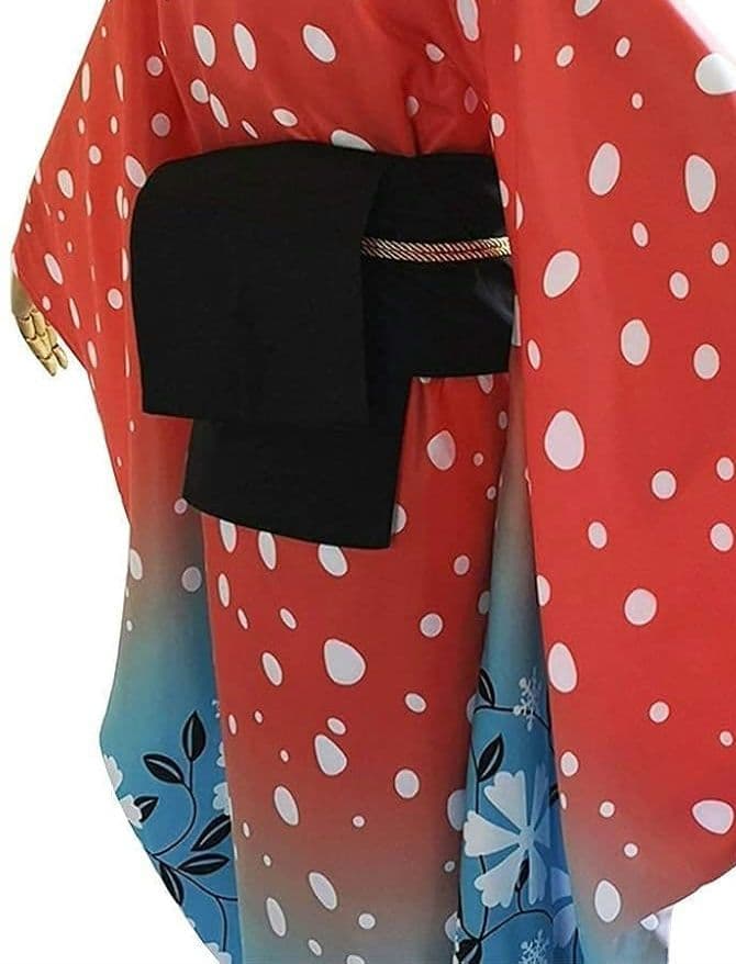 鬼滅の刃 恋雪 コスプレ 衣装 ＆ 恋雪 ヘアクリップ ピン 髪飾り 【美