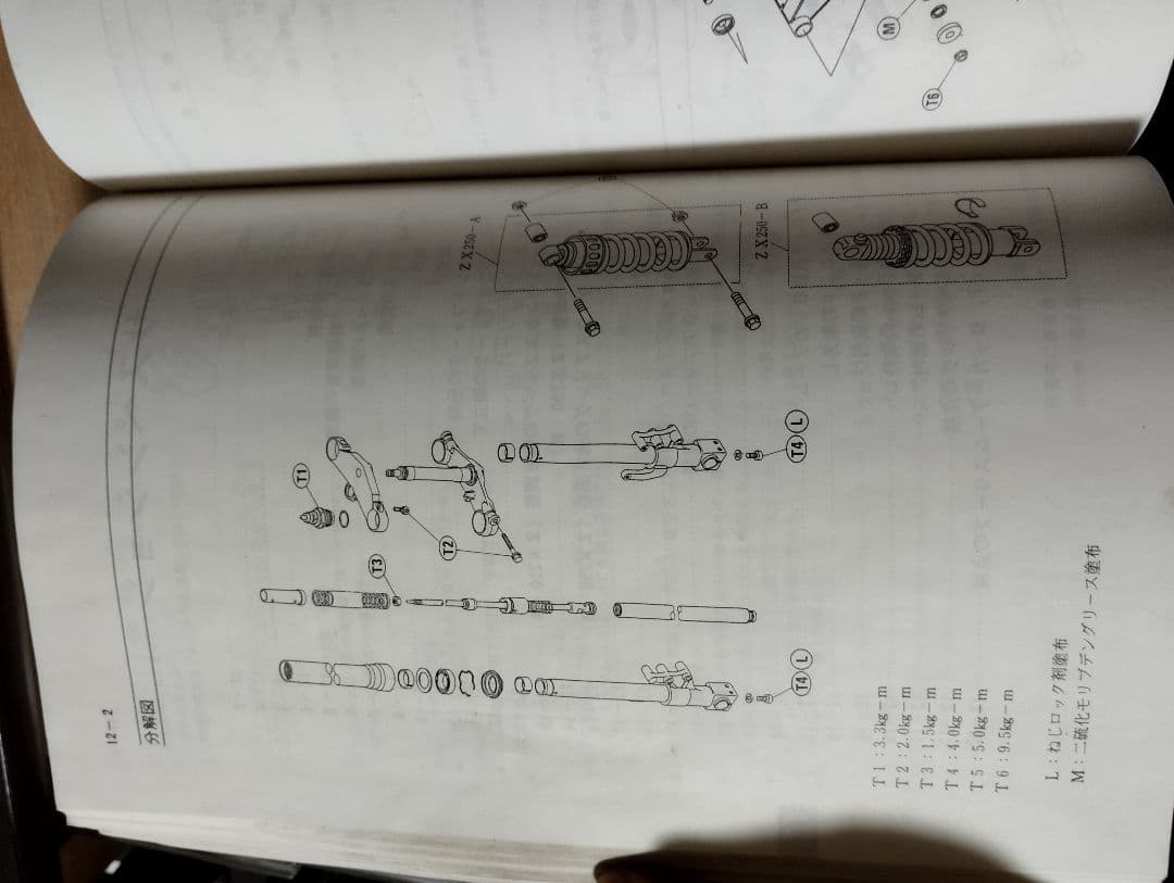 Kawasaki ZXR250/ZXR250R サービスマニュアル - メルカリ