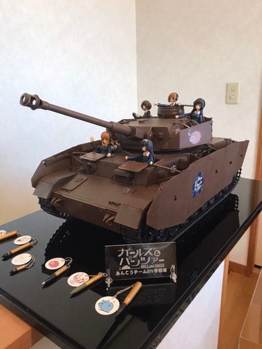 ガールズ&パンツァー　Ⅳ号戦車　あんこうチーム　ガルパン　西住まほ　島田アリス ガールズ&パンツァーⅣ号戦車あんこうチームガルパン西住まほ島田アリス