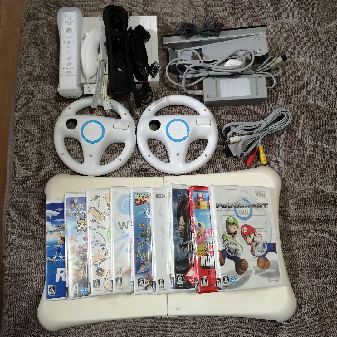 超豪華！！すぐに遊べるWiiセット 楽天市場】【ソフトプレゼント企画！】Wii 本体 すぐに遊べるセット 2
