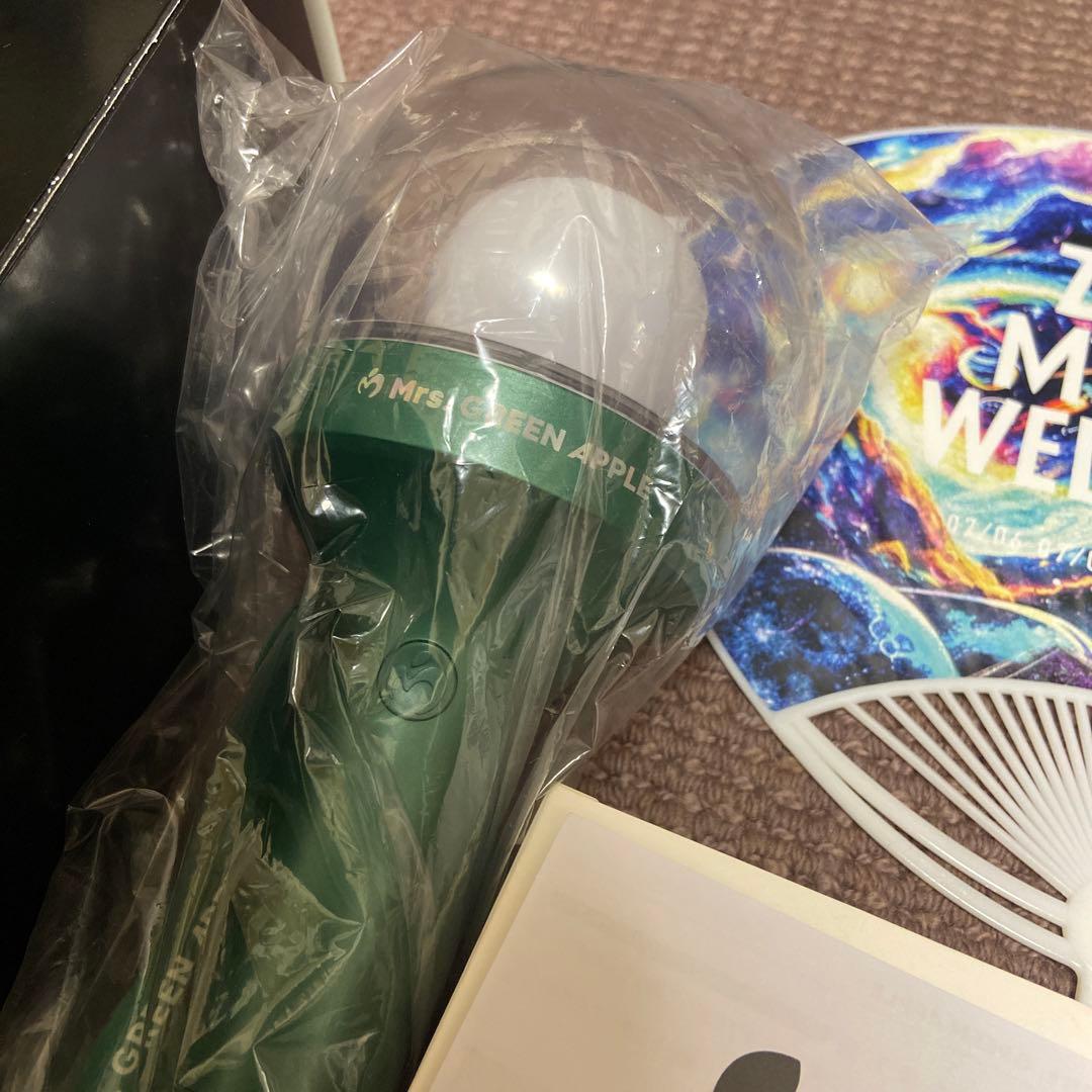 公式うちわ付き】ミセスグリーンアップルペンライト - メルカリ