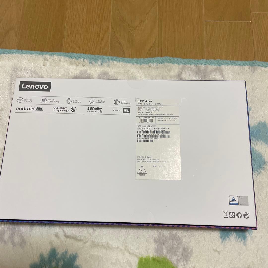 Lenovo Xiao Xin P ad 2020年モデル　TB -J706F