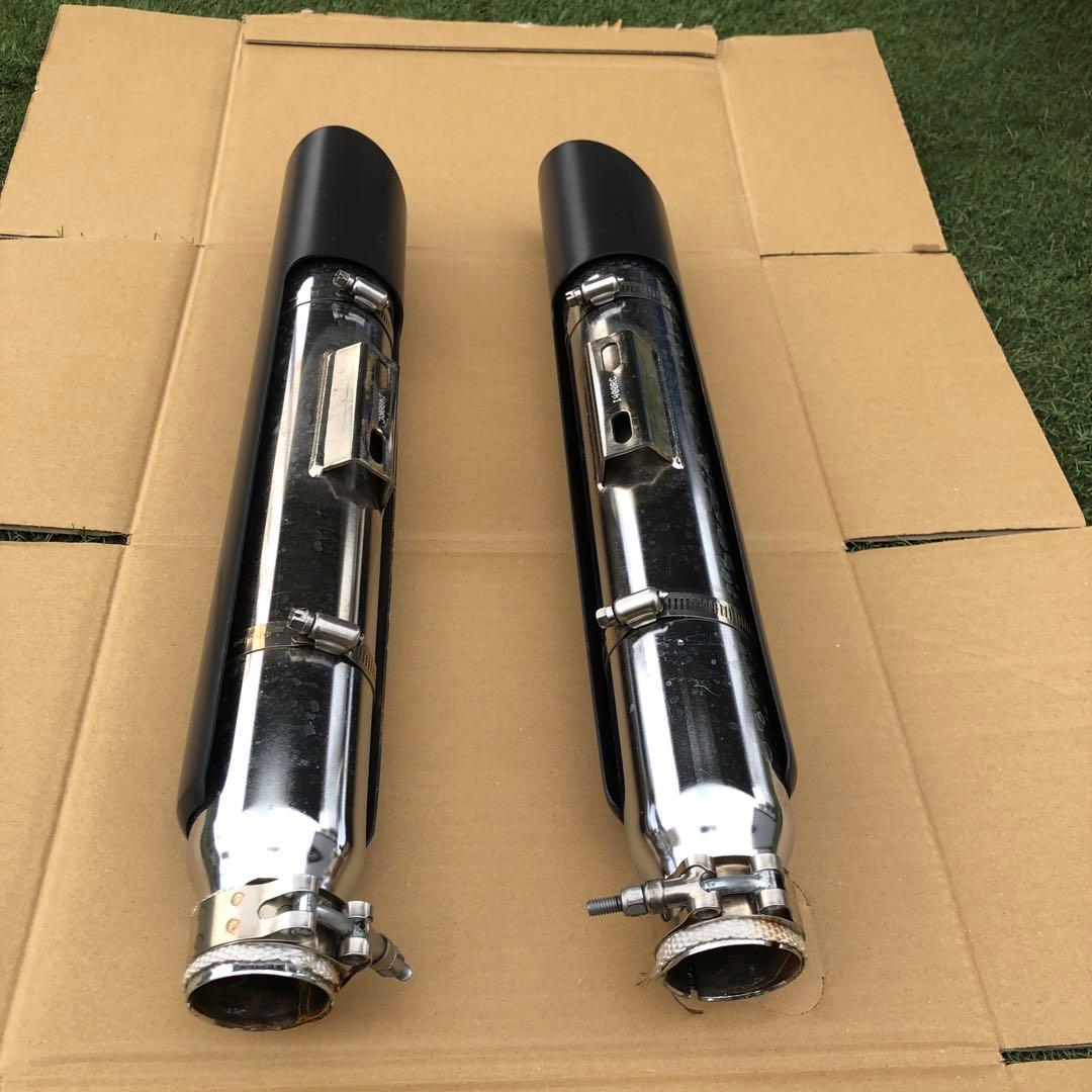 Vance & Hines インディアンスカウトボバー用スリップオンマフラー