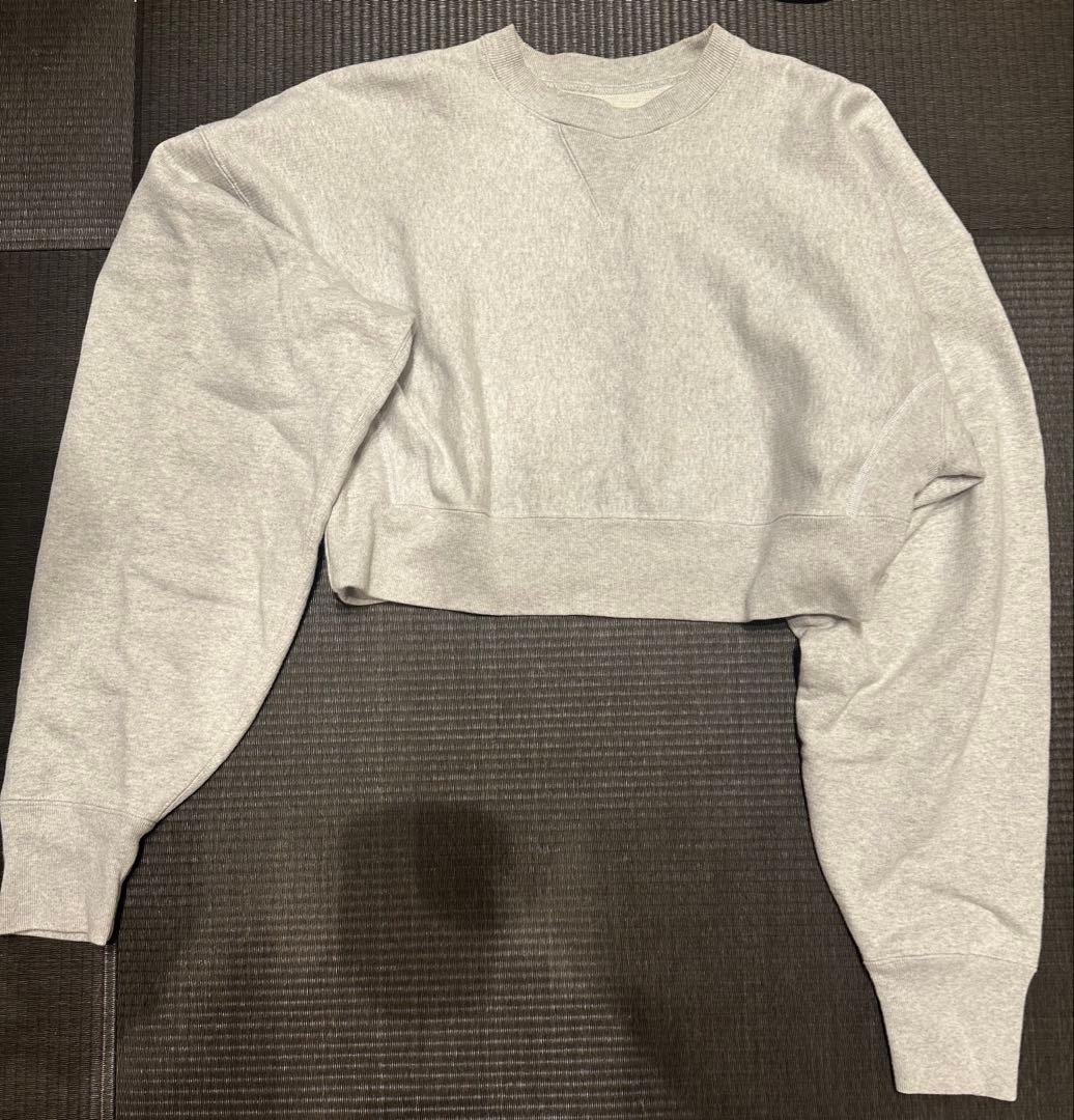Cropped Sweat Pullover/todayful GRY - メルカリ
