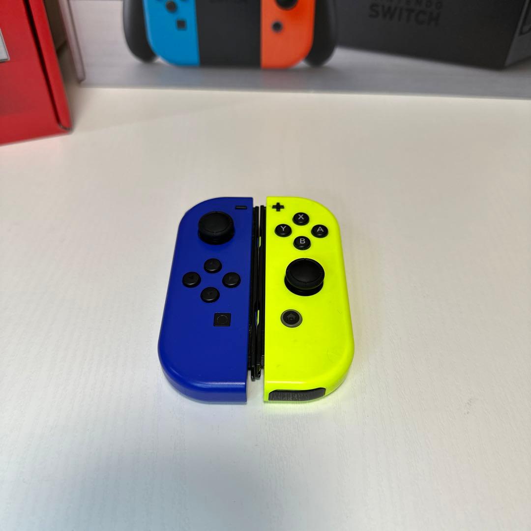 Nintendo switch 本体 バッテリー強化版 ジョイコン ジャンク - メルカリ