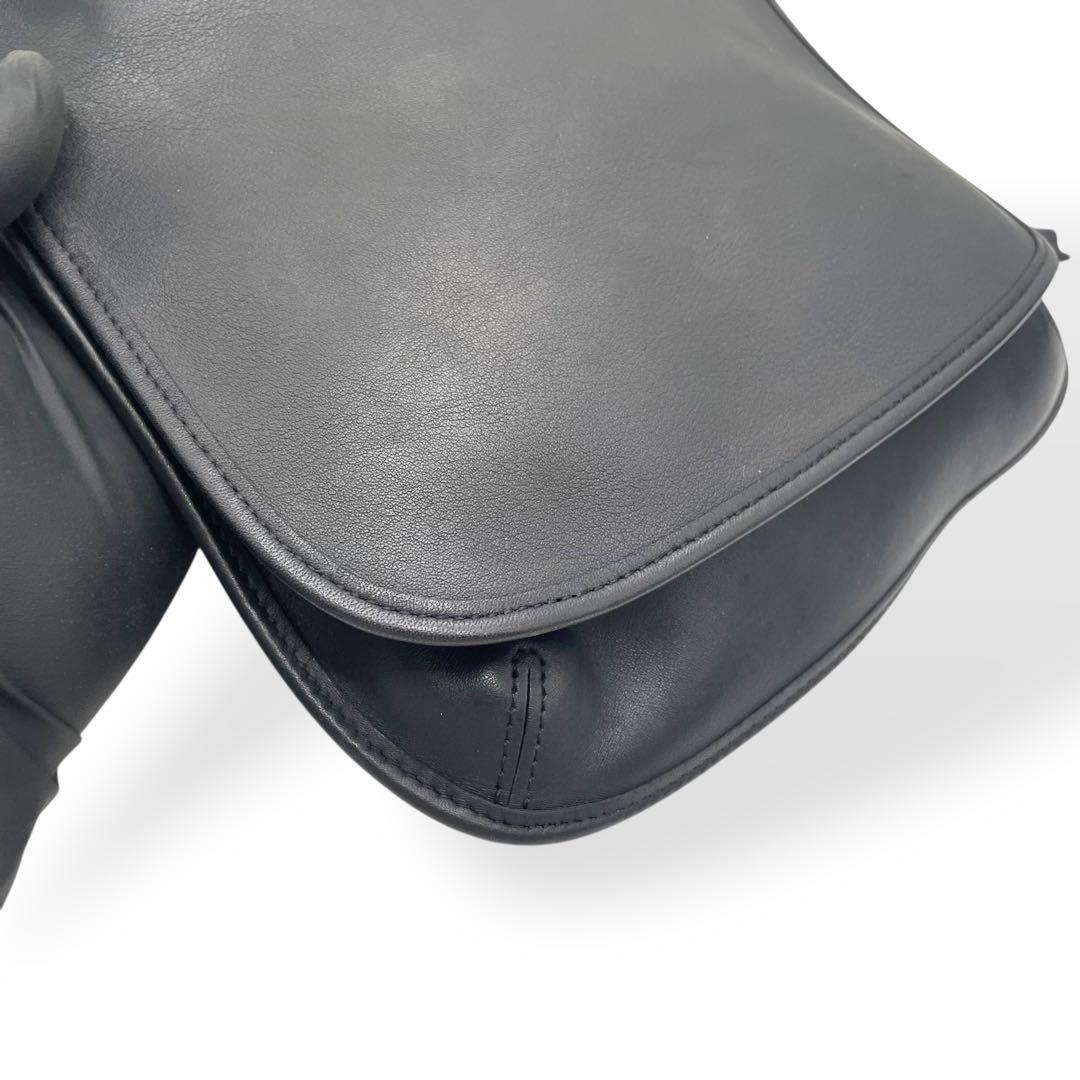 極美品 COACH オールドコーチ グラブタンレザー ショルダーバッグ