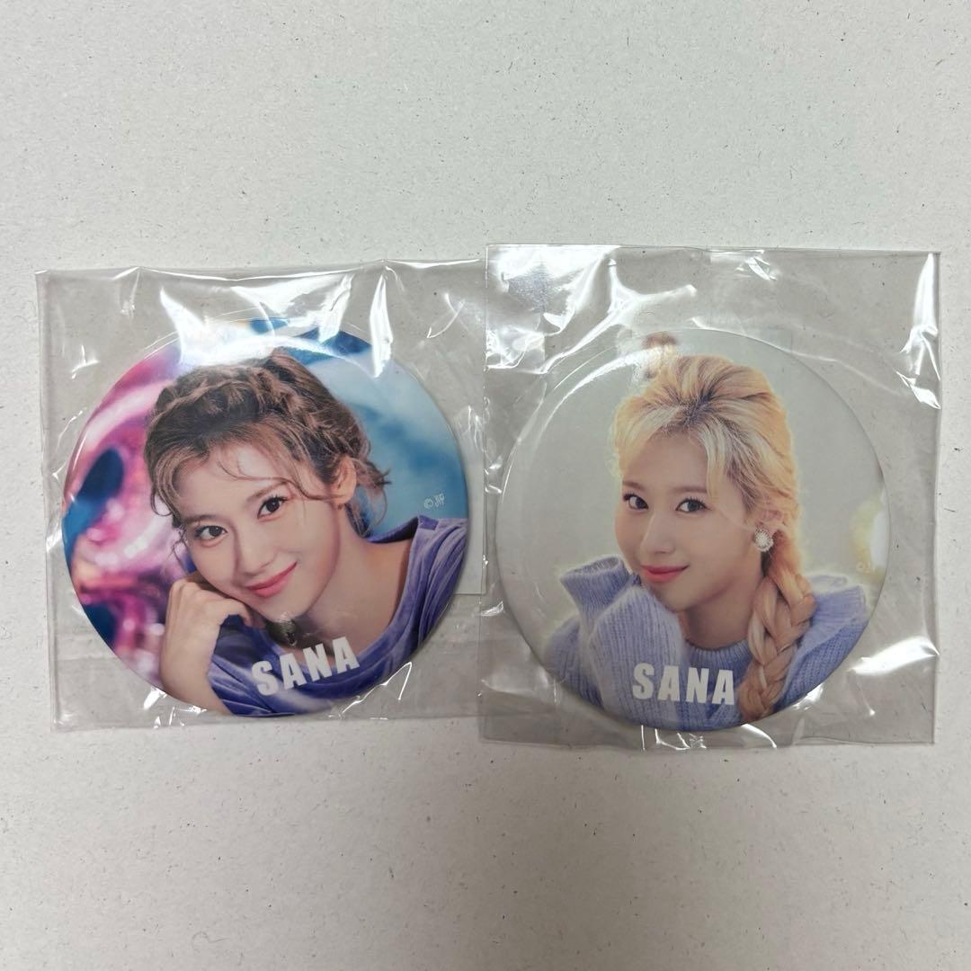 TWICE サナ SANA 缶バッジセット 'TWICE LIGHTS' - メルカリ