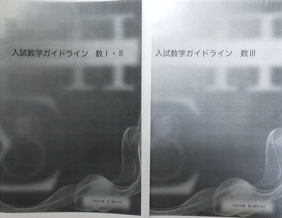 鉄緑会　高3SA　数学　定石集　 解法　入試数学ガイドライン2冊 鉄緑会 数学定石集 SA 高3 2025年度 2024年度｜Yahoo!フリマ（旧PayPay