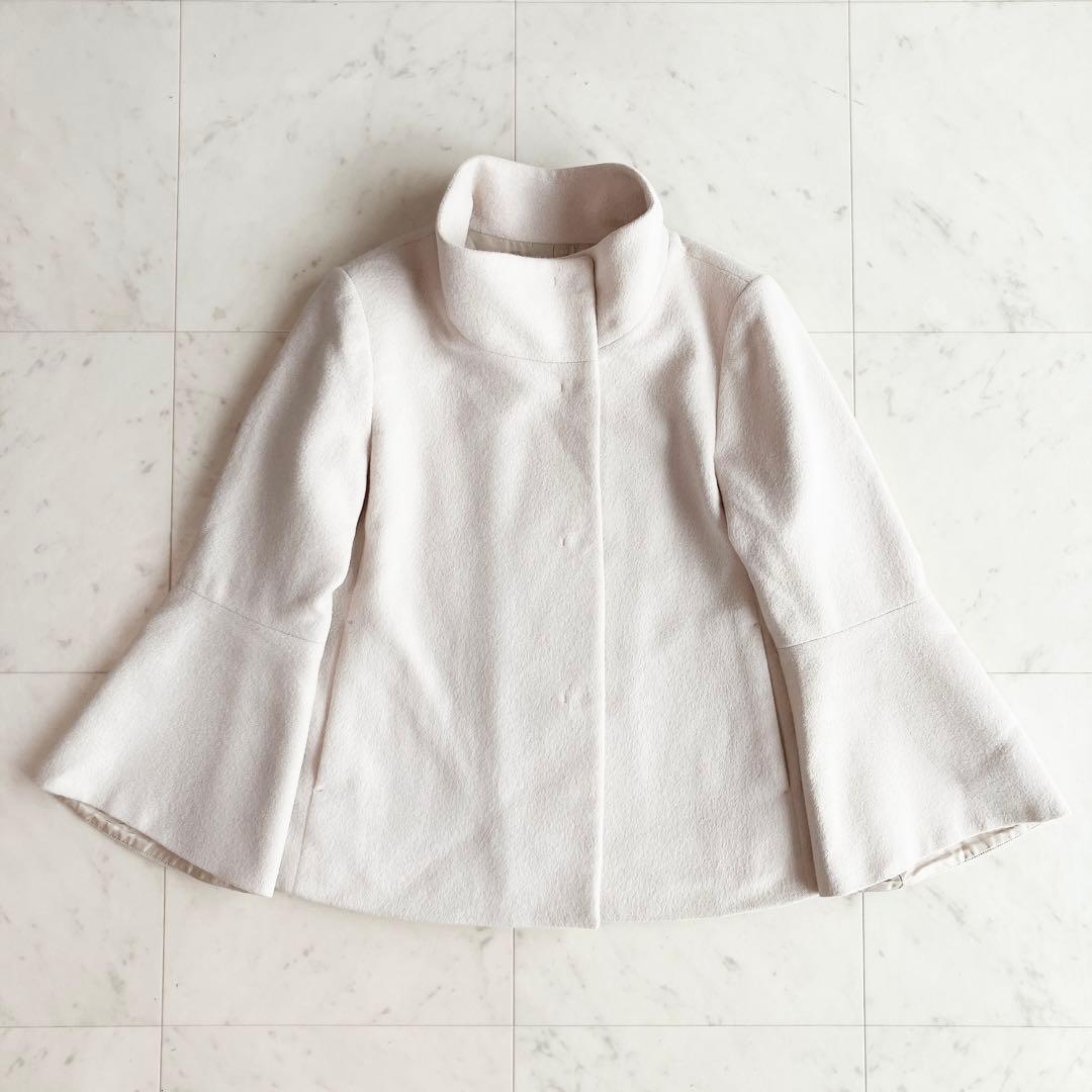 ANAYI アンゴラビーバー 袖フレアコート 38 ANAYI アンゴラビーバー 袖フレアコート 38 【公式通販】