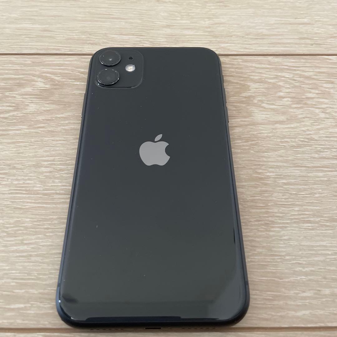 iPhone 11 ブラック 64GB SIMフリー 画面割れなし IMEI記載 - メルカリ