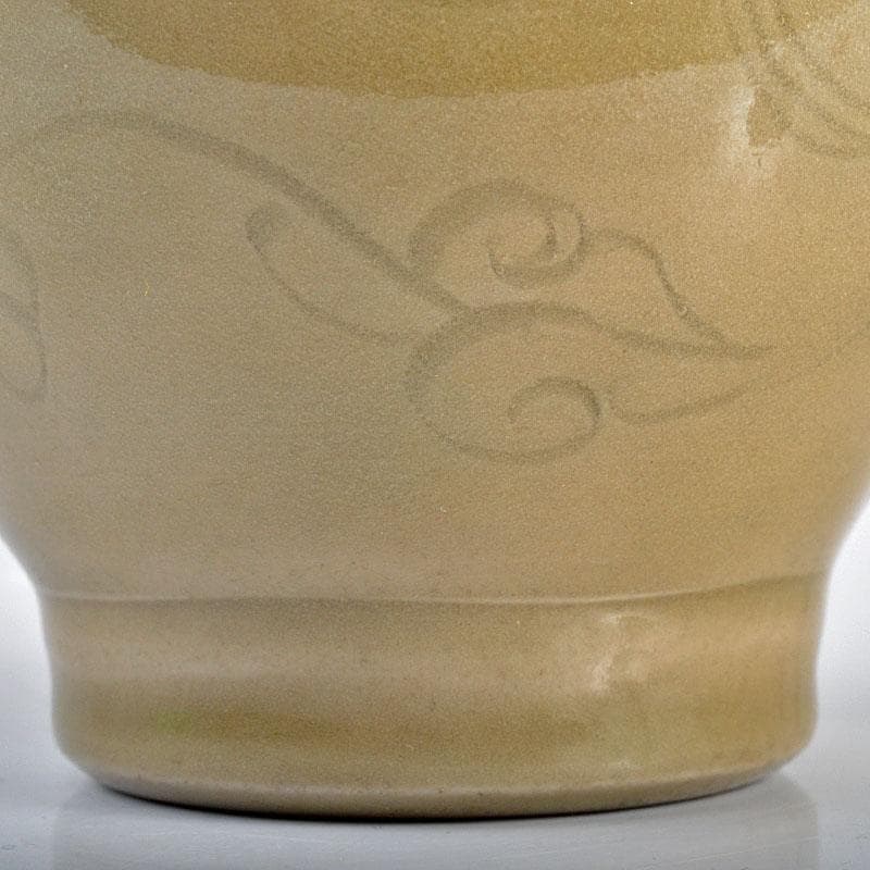 中国 龍泉窯 青磁 印刻花文 茶碗 V R4254 - メルカリ