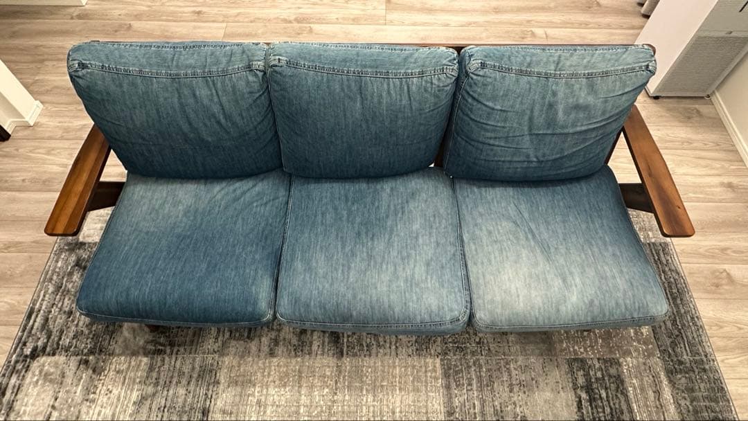 ウニコ UNICO スウェラ ソファ 3s 3人 オットマン 2点セット - メルカリ