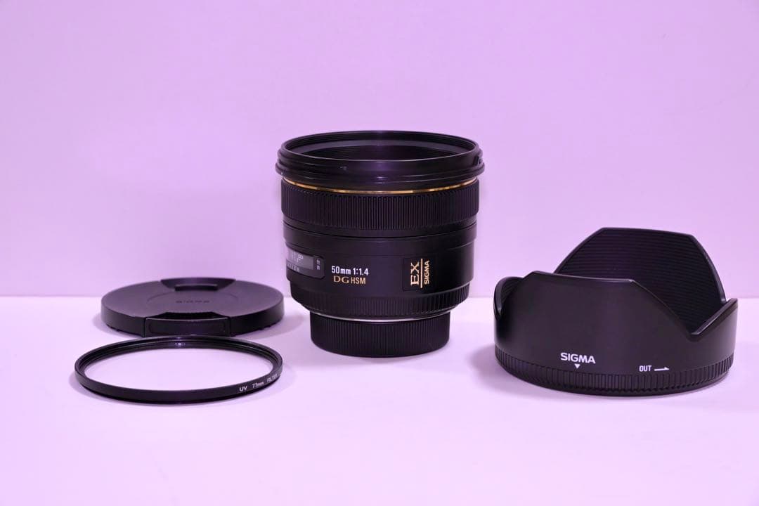 並品 SIGMA 50mm F1.4 EX DG HSM Nikon用 シグマ（SIGMA） 【中古】 【並品】 50mm F1.4 EX DG HSM ニコン用