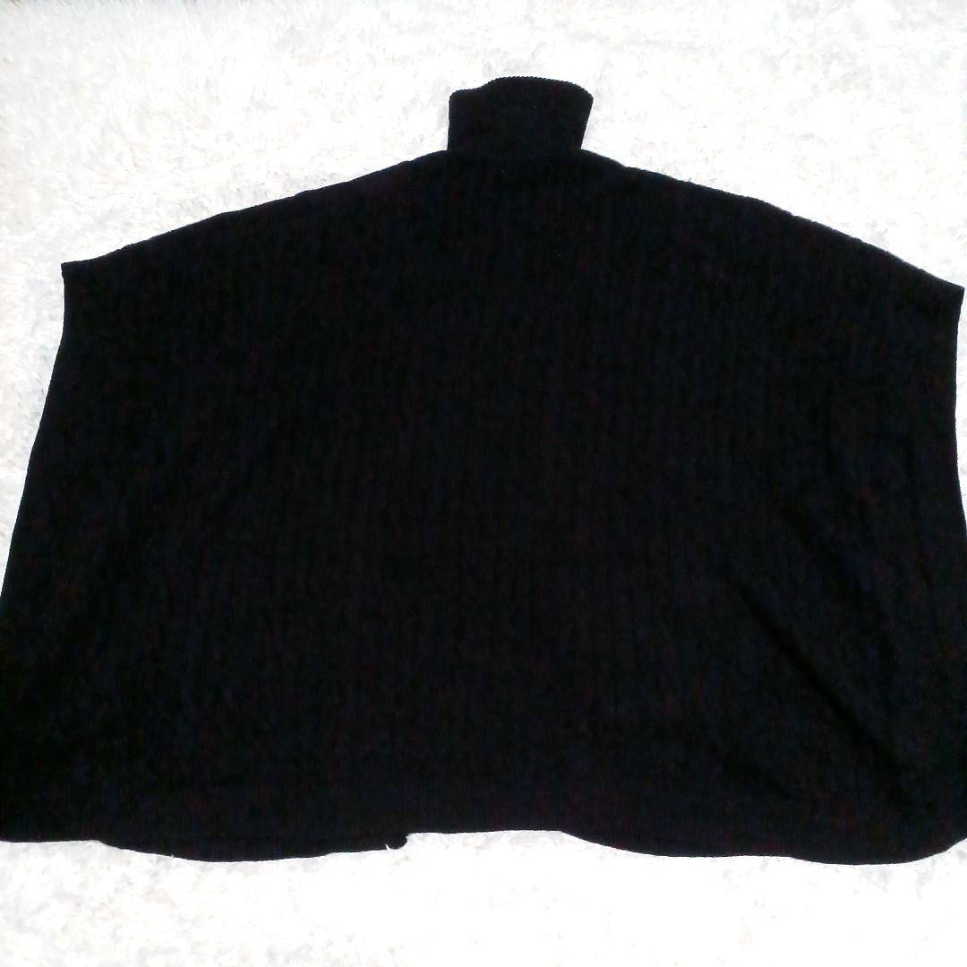 ✨美品・状態◎✨Ralph Lauren ケーブルニット ポンチョ カシミア混