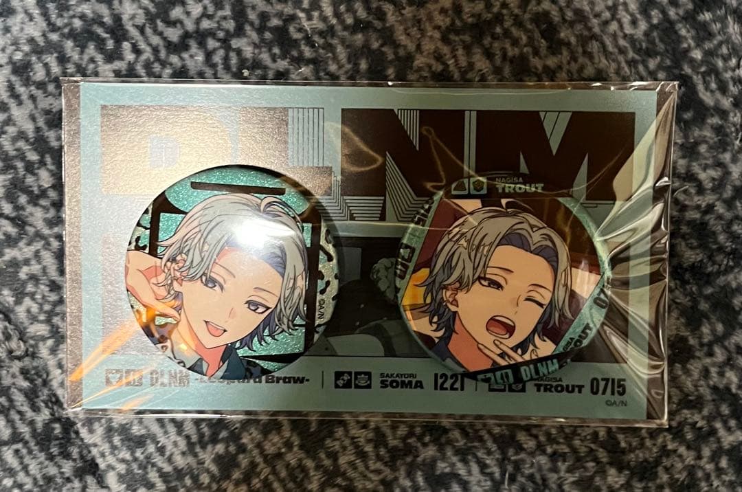 にじさんじ 渚トラウト DLNM 缶バッジ2個セット - メルカリ