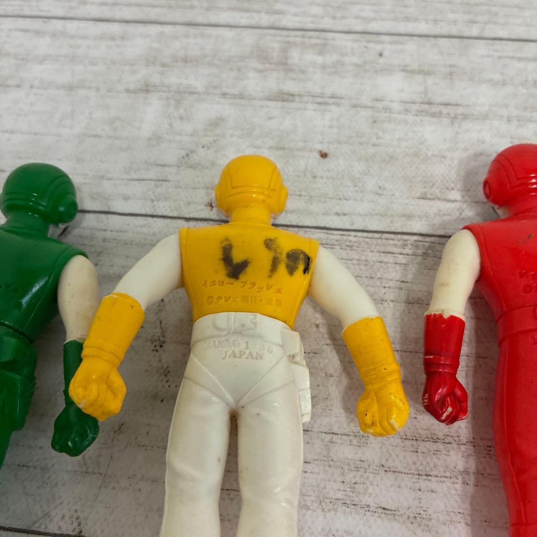 超新星フラッシュマン フラッシュファイブ ソフビ 5体セット - メルカリ