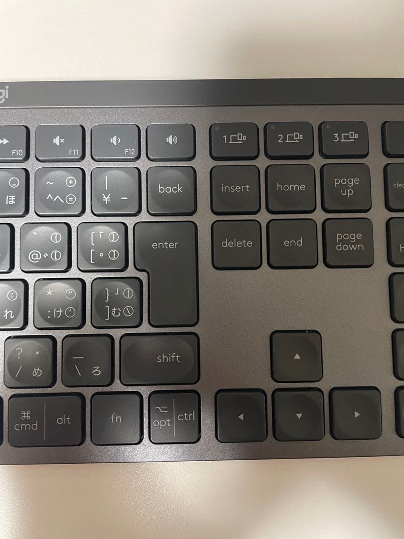 MX KEYS KX800 キーボードグラファイト パームレスト付き 値下げ不可